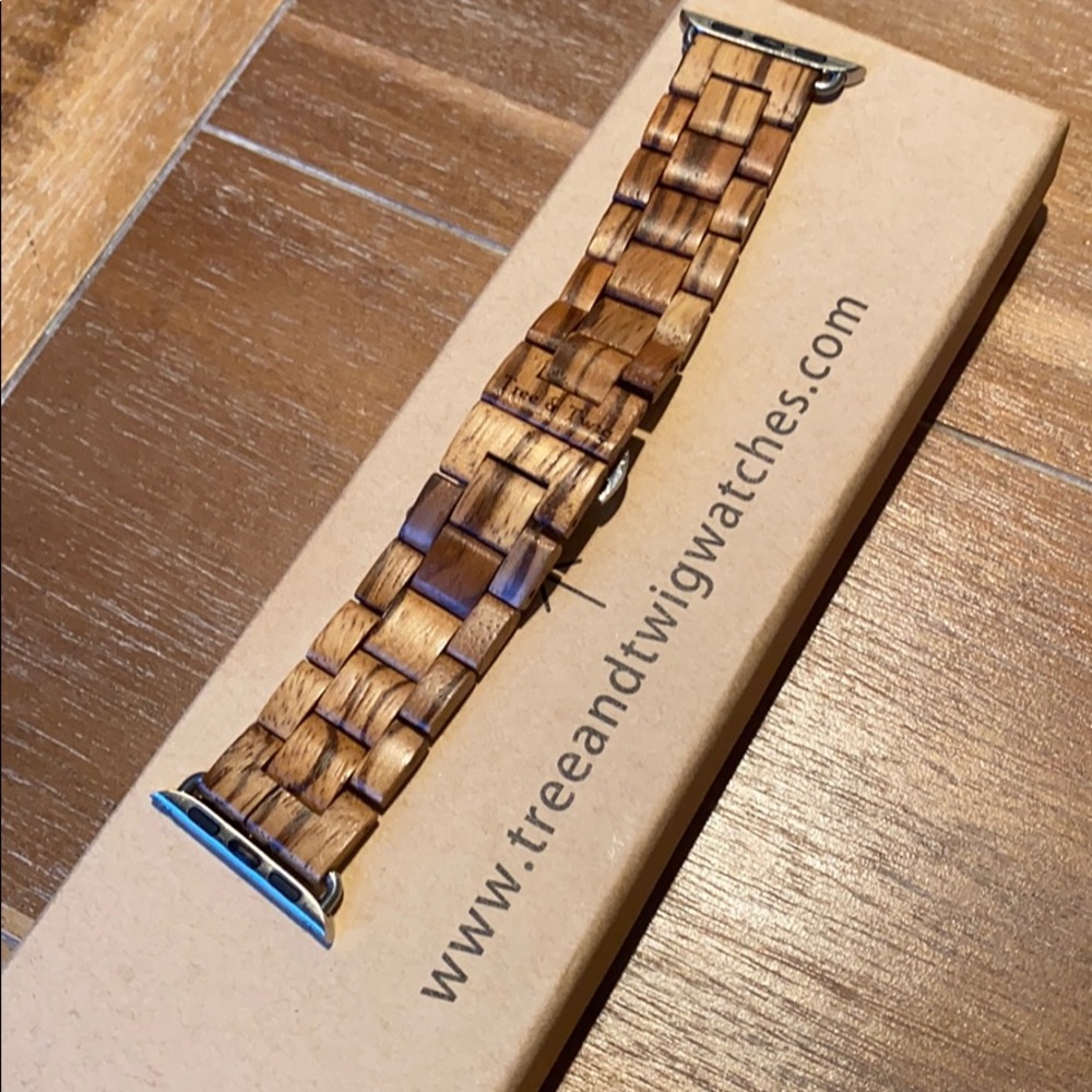 Tree & Twig Wood Watch Band